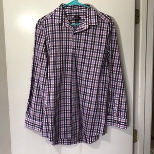 Bar III Purple Dress Shirt